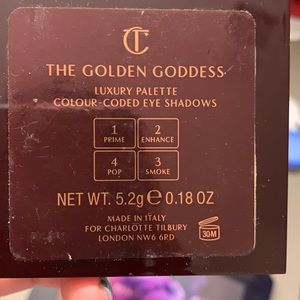 Charlotte Tilbury Makeup - Charlotte Tilbury eyeshadow pallet, golden Goddess Charlotte Tilbury Makeup - Charlotte Tilbury eyeshadow pallet, golden Goddess